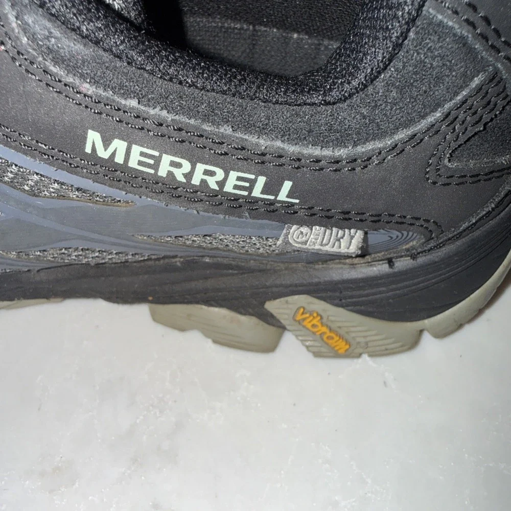 Merrell Moab 2 Vent Black Night Low Top Hiking Shoes Women's 8.5